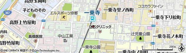 京都府京都市左京区一乗寺里ノ前町31周辺の地図