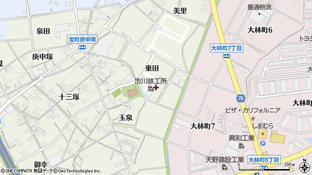 〒473-0908 愛知県豊田市宝町の地図