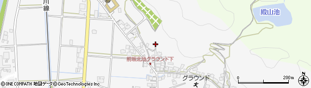 兵庫県西脇市黒田庄町前坂889周辺の地図
