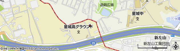 愛知県大府市北崎町（大根）周辺の地図