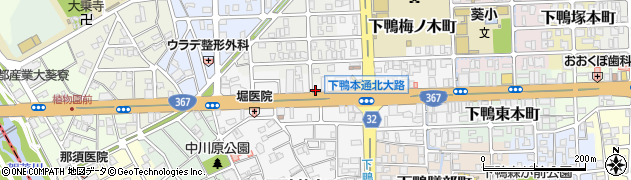 京都府京都市左京区下鴨西本町32周辺の地図