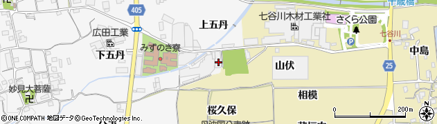 京都府亀岡市河原林町河原尻上五丹7周辺の地図