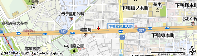 京都府京都市左京区下鴨西本町29周辺の地図