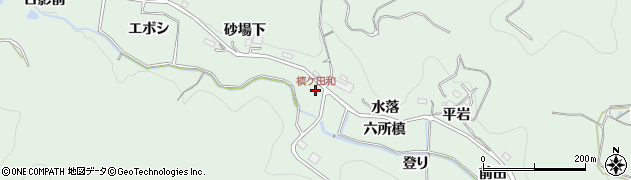 槙ケ田和周辺の地図
