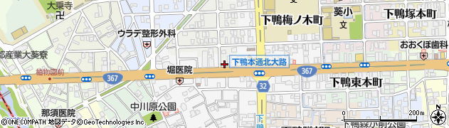京都府京都市左京区下鴨西本町32-2周辺の地図