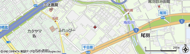 静岡県静岡市清水区尾羽135周辺の地図