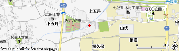 京都府亀岡市河原林町河原尻上五丹8周辺の地図