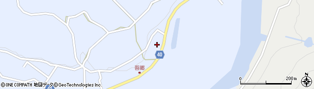 島根県邑智郡美郷町吾郷69周辺の地図