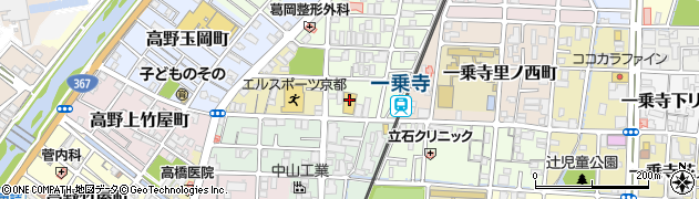 生鮮館なかむら一乗寺店周辺の地図