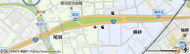静岡県静岡市清水区尾羽320周辺の地図