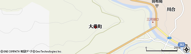愛知県豊田市大桑町周辺の地図