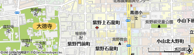 京都府京都市北区紫野上石龍町5周辺の地図