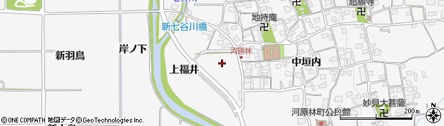 京都府亀岡市河原林町河原尻周辺の地図