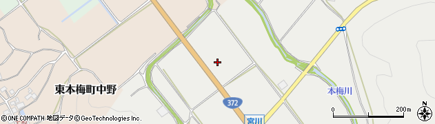 京都府亀岡市宮前町宮川（六反田）周辺の地図
