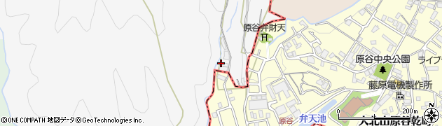 京都府京都市右京区鳴滝宇多野谷周辺の地図