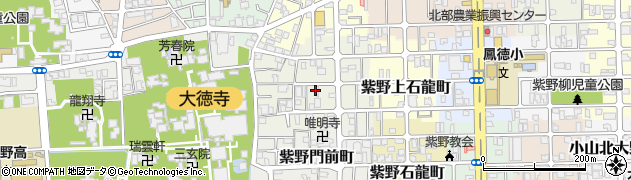 株式会社京西陣古川周辺の地図