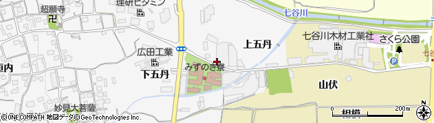 京都府亀岡市河原林町河原尻上五丹2周辺の地図