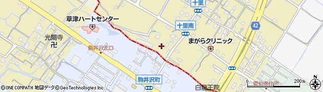 栗東総合産業株式会社周辺の地図