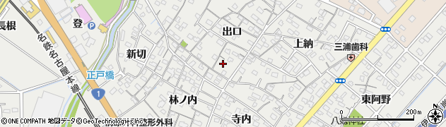 愛知県豊明市阿野町出口56周辺の地図