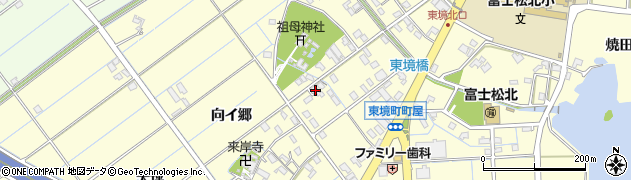 愛知県刈谷市東境町町屋44周辺の地図