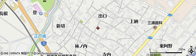 愛知県豊明市阿野町出口51周辺の地図