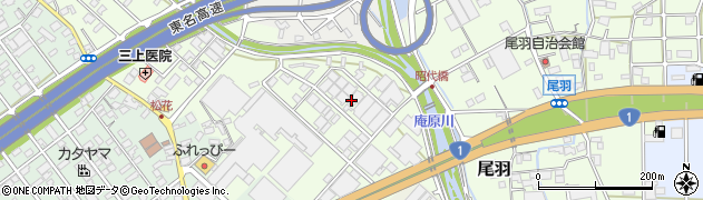 静岡県静岡市清水区尾羽122周辺の地図