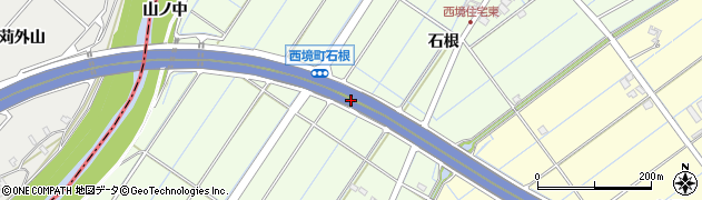 愛知県刈谷市西境町周辺の地図