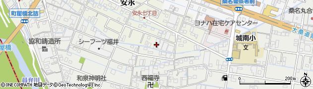 三重県桑名市安永1608周辺の地図