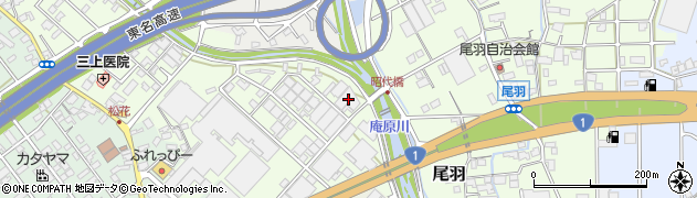 静岡県静岡市清水区尾羽104周辺の地図