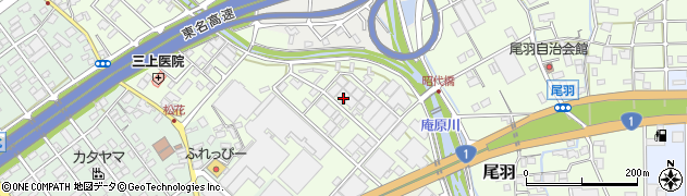 静岡県静岡市清水区尾羽120周辺の地図