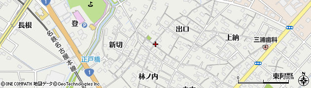愛知県豊明市阿野町出口33周辺の地図
