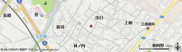 愛知県豊明市阿野町出口39周辺の地図