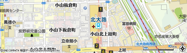 １００円ショップキャンドゥ　イオンモール北大路店周辺の地図