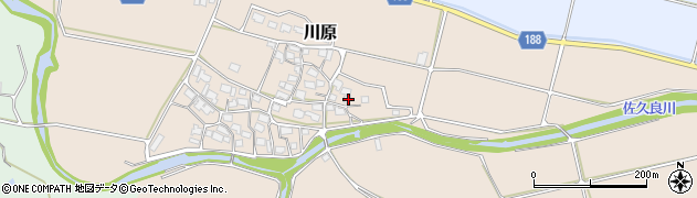 滋賀県蒲生郡日野町川原1065周辺の地図