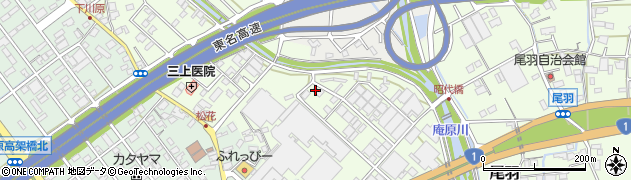 静岡県静岡市清水区尾羽133周辺の地図