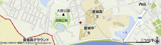 愛知県豊明市栄町（新左山）周辺の地図