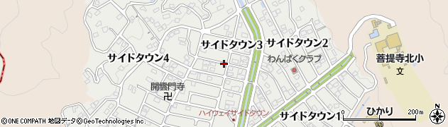 滋賀県湖南市サイドタウン周辺の地図