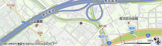 静岡県静岡市清水区尾羽112周辺の地図