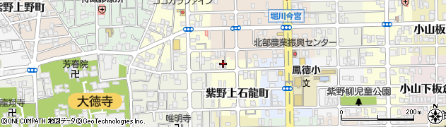 京都府京都市北区紫野上石龍町3周辺の地図