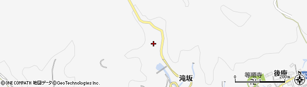 愛知県豊田市大沼町（滝坂）周辺の地図