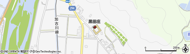 兵庫県西脇市黒田庄町前坂930周辺の地図