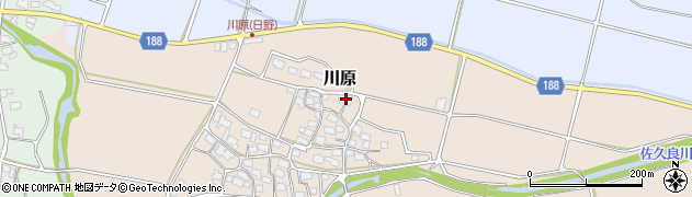滋賀県蒲生郡日野町川原1070周辺の地図
