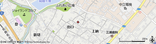 愛知県豊明市阿野町出口12周辺の地図