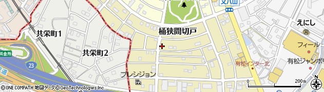 愛知県名古屋市緑区桶狭間切戸周辺の地図