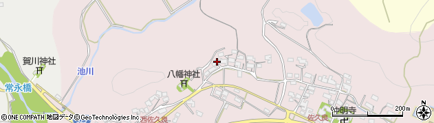 滋賀県蒲生郡日野町佐久良739周辺の地図