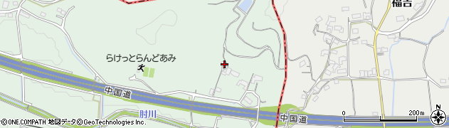 岡山県津山市池ケ原936周辺の地図