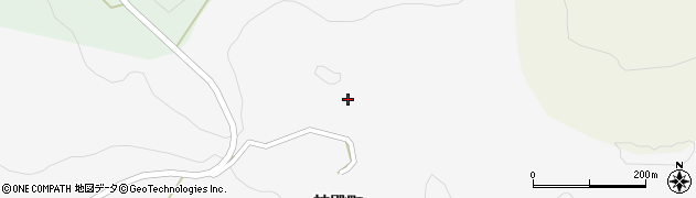 愛知県豊田市神殿町（陣手）周辺の地図