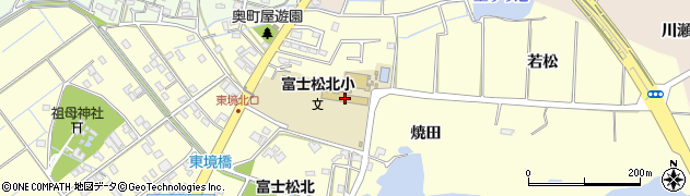 刈谷市立富士松北小学校周辺の地図