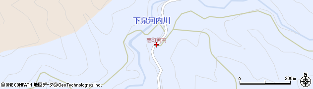 壱町河内周辺の地図