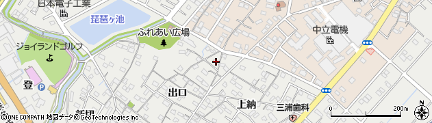 愛知県豊明市阿野町出口2周辺の地図